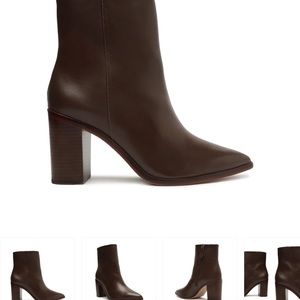 Schutz Chocolate Booties New in Box!